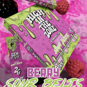 Hitz Berry Sour Belt Disposable